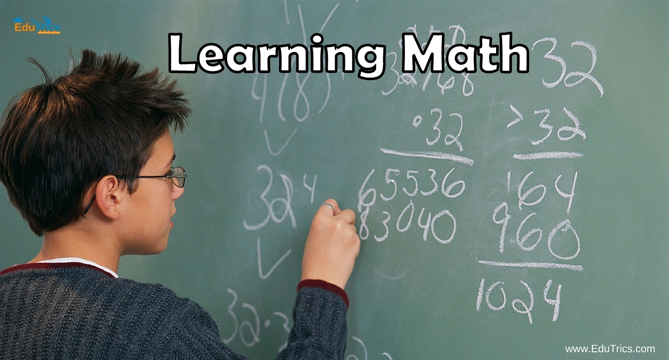 how to learn mathematics fast